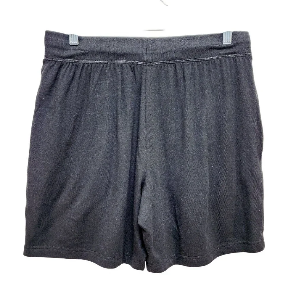 Ralph Lauren Polo black SleepLounge Shorts Men Drawstring Comfort Length SZ M